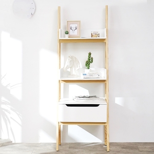 Modern 3 Layer Wooden Display Shelf <b>Storage</b> Organization <b>Rack</b> With Drawer /<b>shower</b> for Living Room Home Furniture - Product Image 4
