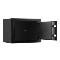 Caja Fuerte Moderna Weichi de Acero Ignífugo para el Hogar, Mini, con Cerradura Electrónica, Color Negro y Dorado, Hecha en China
