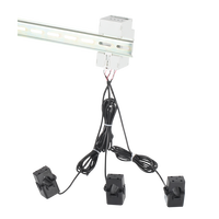 Medidor de Energía Trifásico de Riel DIN Owering ConsumptionAcrel ADL400N-CT/D16 120A con CTs de Núcleo Dividido para Monitoreo del Consumo de Energía