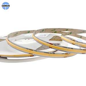 Tira de <span class=keywords><strong>LED</strong></span> COB Flexible de Alto Brillo, RA CRI 90, 12V 24V, 3mm 5mm 8mm, Ajustable y Regulable, 3000K 4000K 6500K, Cinta de Luz <span class=keywords><strong>LED</strong></span> COB - Product Image 2