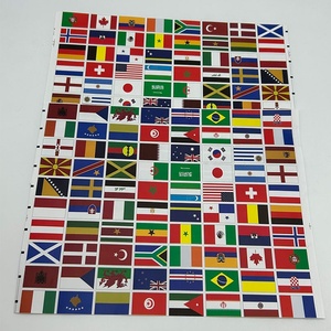 <span class=keywords><strong>Autocollant</strong></span> drapeau des pays de l'Europe (est, ouest, sud et centrale) pour événements sportifs mondiaux, 8x5 cm, vente en gros - Product Image 3