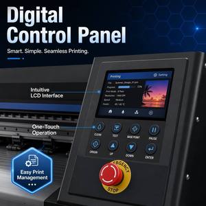 Impresora de sublimación de 1.3m, rollo a rollo, XP600 I3200, para transferencia térmica en textiles, camisetas, jerseys, telas de poliéster, máquina de impresión digital - Product Image 3