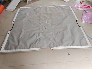 Nhà Máy Giá tùy chỉnh Inflatable <span class=keywords><strong>Catamaran</strong></span> màu xám teslin lưới sàn foredeck teslin lưới - Product Image 5