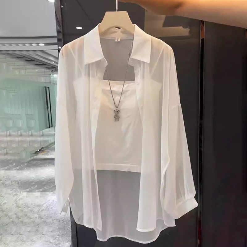 White  cardigan only