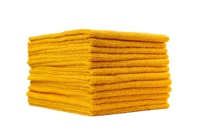 Serviette en microfibre sans bords OEM 16x16" 365GSM 365, mélange 70/30, sans rayures, pour le detailing automobile, la peinture de voiture, le verre et l'intérieur SGCB