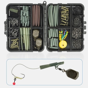 217 pièces vente chaude Kit de plate-forme de pêche à la <span class=keywords><strong>carpe</strong></span> européenne avec flotteur Anti-fond méthode de pêche accessoires de canne à pêche pour la pêche à la <span class=keywords><strong>carpe</strong></span> sauvage - Product Image 3