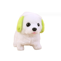 Jouet en peluche électronique interactif yeux animés contrôle du son électronique Robot pour animaux de compagnie chat chaton jouets cadeau