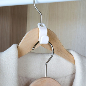 Porte-vêtements multifonctionnel en acier inoxydable avec crochet, organisateur de rangement pour armoire - Product Image 2