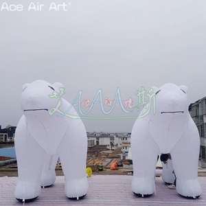 Ours polaire géant gonflable personnalisé Animal de l'Arctique publicitaire gonflable pour événements, promotions et décoration de <span class=keywords><strong>vacances</strong></span> - Product Image 5
