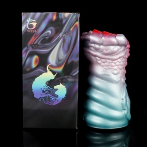 Masturbador de Bolsillo GEEBA, Juguetes Sexuales de Silicona para Hombres, Copa de Estimulación del Pene, Vagina Anal de Fantasía para Hombres - Product Image 4