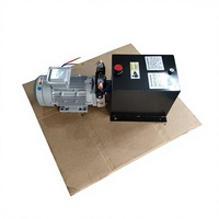 Unité hydraulique à double effet 12/24 V CC 220 V/380 V CA 2,2 kW, réservoir métallique de 10 L, portable pour fendeuse de bois