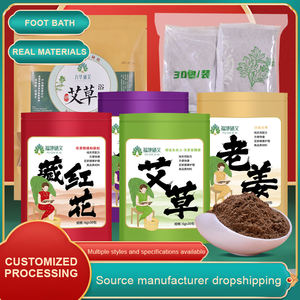 Saco de Banho para Spa de Pés com Ervas Chinesas, Pó Calmante de Gengibre e Artemísia para Alívio do Estresse e Cuidados com a Pele - Product Image 6