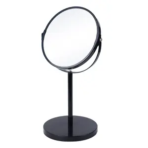 Custom supplier the simple design Makeup Dressing Table Double Round Led Vanity Make Up beauty Mirror Lights Kit