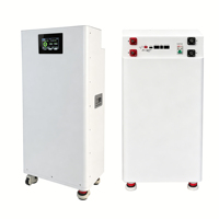 Boîtier de batterie 42U vide 48V 16S avec BMS, écran LCD et chauffage pour système de stockage d'énergie et alimentation de secours
