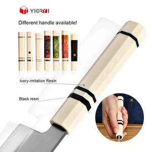 Chuyên Nghiệp Nhật Bản Handmade 330Mm Sashimi <span class=keywords><strong>Sushi</strong></span> Cá sakimura Dao Cong Trở Lại Với Hình Bát Giác Ngà Kim Loại Xử Lý - Product Image 5