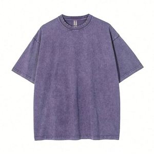 Design Loose Fit Graphic or Blank Options 230g Streetwear Style Cotton T-<b>Shirts</b> - Product Image 3