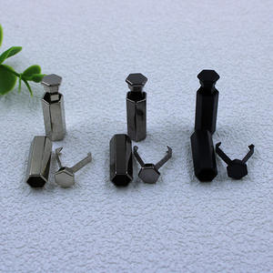 जस्ता धातु कॉर्ड अंत स्टॉपर ड्रॉस्ट्रिंग रस्सी कॉर्ड लॉक, कपड़े के कपड़ों के कपड़े के कपड़े के कपड़े के लिए सहायक - Product Image 1