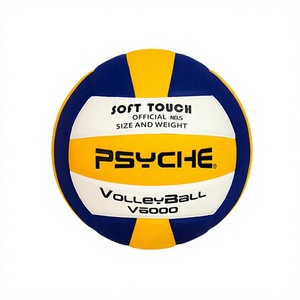Ballon de volley-ball gonflable en microfibre Supan No 5 V5020, toucher doux, pour les élèves du collège et les examens d'entrée au lycée - Product Image 1