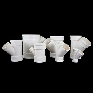 Nhà Máy Tùy Chỉnh Kích Thước Màu Sắc 50 75 110Mm Ống <span class=keywords><strong>PVC</strong></span> <span class=keywords><strong>PVC</strong></span> Ống Doanh Ổ Cắm <span class=keywords><strong>PVC</strong></span> Phụ Kiện - Product Image 6