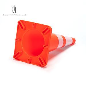 Fabricant depuis 20 ans, Beijing Roadsafe, vente en gros de cônes de sécurité flexibles en PVC orange pour la circulation routière, 30/45/70/75/90 cm, fournisseur - Product Image 3
