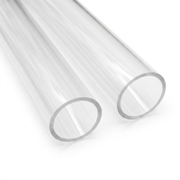Tube acrylique de haute qualité, vente en gros, tube acrylique transparent pour bonbons, tube en verre acrylique 6-800mm