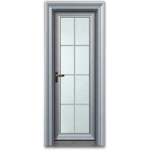 Portes escamotables en verre dépoli pour l'intérieur de la <span class=keywords><strong>maison</strong></span> Porte étanche de salle de bain bon marché avec verre dépoli - Product Image 2