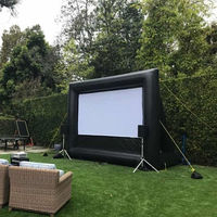 ANGE layar film tiup tiup tiup kustom layar film video hijau luar ruangan murah