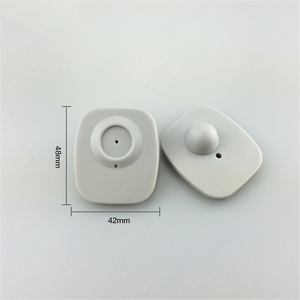 Chống Trộm 8.2MHz RF an ninh EAS cứng tag Mini Vuông ABS nhựa nam châm Tag cho quần áo cho siêu thị và cửa hàng bán lẻ - Product Image 2