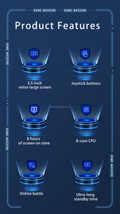 J36 Consola de Juegos Portátil Ultra Retro-Pantalla IPS de 3,5 "20000 + Juegos Clásicos 64G TF Tarjeta Wi-Fi Reproductor de Juegos Portátil - Product Image 3