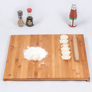 Tabla de Cortar de Bambú Easy Home, Tabla para Amasar, Tabla para Rebanar, Tabla de Cocina, Tabla Rectangular de Bambú de Madera Maciza - Product Image 4