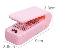 Portable Mini manuel étanchéité sac en plastique petit ménage Snack Machine à sceller fourchette Portable Mini ménage ustensiles de cuisine