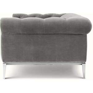 Canapé <span class=keywords><strong>Chesterfield</strong></span> de luxe capitonné en velours avec accoudoirs roulés pour salon - Product Image 5