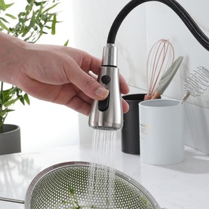 Robinet de cuisine extractible en acier inoxydable 304, monobloc, eau chaude et froide, pour évier, multifonctionnel, pour la vaisselle domestique - Product Image 3