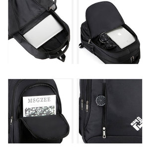 <span class=keywords><strong>Sac</strong></span> <span class=keywords><strong>à</strong></span> <span class=keywords><strong>Dos</strong></span> Ordinateur <span class=keywords><strong>Homme</strong></span> en Nylon et Polyester Imperméable, Grande Capacité, pour Voyage, Étudiant Lycée et Collège, <span class=keywords><strong>Tendance</strong></span> Mode Hiver - Product Image 6