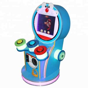 Máquina de Videojuegos para Niños, Tambor de Plástico Operado con Monedas, Juego Musical de Arcade con Temática de Doraemon para Parques de Diversiones Interiores - Product Image 1