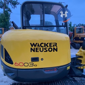 Excavatrice d'occasion de haute qualité <span class=keywords><strong>WACKER</strong></span> <span class=keywords><strong>NEUSON</strong></span> WN 6003a, <span class=keywords><strong>mini</strong></span>-excavatrice d'occasion, moteur d'origine japonais - Product Image 3