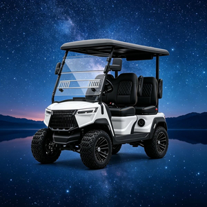 Véhicule tout-terrain électrique au design moderne, voiturette de golf, buggy de golf, suspension à double bras oscillant pour utilisation hors route, homologué DOT CE EEC - Product Image 1