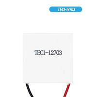 TEC1-12703 TEC 12703 40*40 dissipateur thermique refroidisseur thermoélectrique refroidissement Module de plaque Peltier 12V Module d'élément Peltier