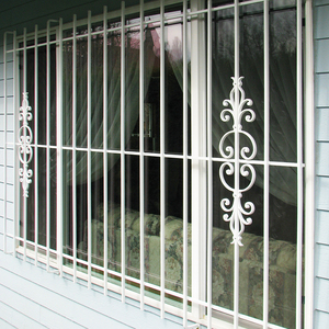 Diseño de Rejas de Hierro Forjado para Ventanas, Popular en 2021, para Seguridad en Ventanas Abatibles de Acero - Product Image 6