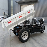 ZYZ-185 Camion benne électrique minier à trois roues avec essieu arrière à insertion directe pour le transport souterrain de minerai de fer