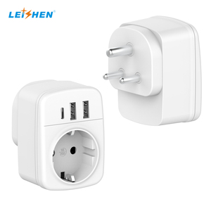 Adaptador de enchufe de la UE <span class=keywords><strong>a</strong></span> Reino Unido, adaptador de <span class=keywords><strong>viaje</strong></span> británico de 3 pines <span class=keywords><strong>a</strong></span> UE de 2 pines con 2 USB <span class=keywords><strong>A</strong></span> + 1 tipo C para Alemania, Españ<span class=keywords><strong>a</strong></span>, Noruega, Reino Unido, <span class=keywords><strong>Londres</strong></span> - Product Image 6