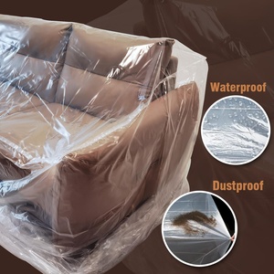 Housse de canapé en plastique durable et imperméable pour la <span class=keywords><strong>protection</strong></span> et le déplacement des meubles - Product Image 4