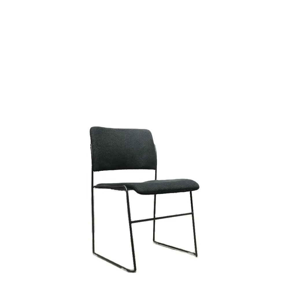 Stackable Metal Frame Chair, Training Chairs, Stacking interlock seating For Auditorium Or Conference