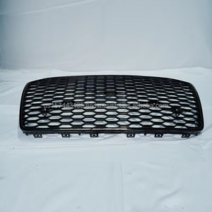 New High Quality Gloss <b>Black</b> ABS Aftermarket Grille for Audi A6 C7.5 S6 RS6 2016-2018 | Fast Delivery | US Cross-border Service - Product Image 3