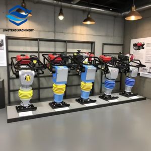 Werkseitig 5,5 PS Stampfer Rammer Compactor Maschine Benzin Vibrations Rammer für Aushub Backfill Pressing - Product Image 1