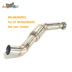 ระบบท่อไอเสียรถจักรยานยนต์แบบปรับแต่งท่ออ่อนแบบครึ่งข้อสำหรับ NK650 NK400 <span class=keywords><strong>CFMOTO</strong></span> <span class=keywords><strong>650</strong></span> 51มม. - Product Image 3