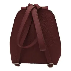 Mochila Fana de Cuero Grabado de 5L con Cierre de Cremallera, Bolsa de Viaje Unisex Estilo Adulto - Product Image 3