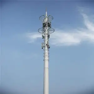 The Construction Of Angle Steel Telecom Tower With Customized Low Price Communication Network