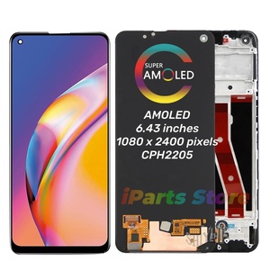 IPARTS Pantalla de Repuesto Nueva para <span class=keywords><strong>OPPO</strong></span> Reno5 <span class=keywords><strong>Lite</strong></span> 4G CPH2205 AMOLED Táctil con Marco Frontal Original - Product Image 2