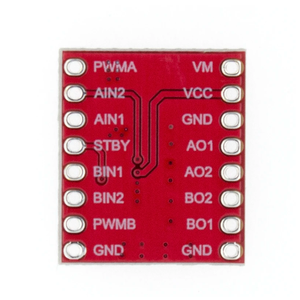 TB6612 TB6612FNG DRV8833 1A Module de pilote de moteur double petit facteur de forme haute Performance Balance Car Ultra L298N - Product Image 4